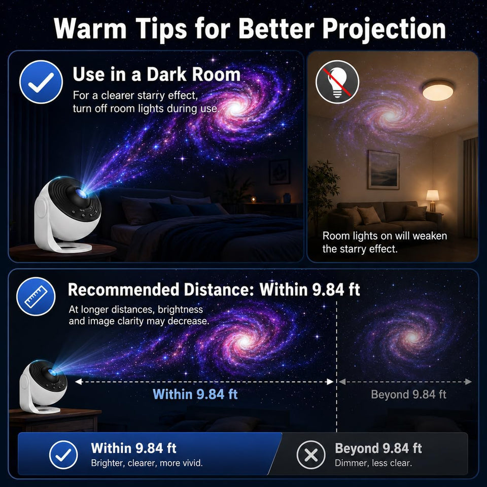 CosmoGlow 13-in-1 Projector/كوزمو جلو بروجيكتور 13 في 1