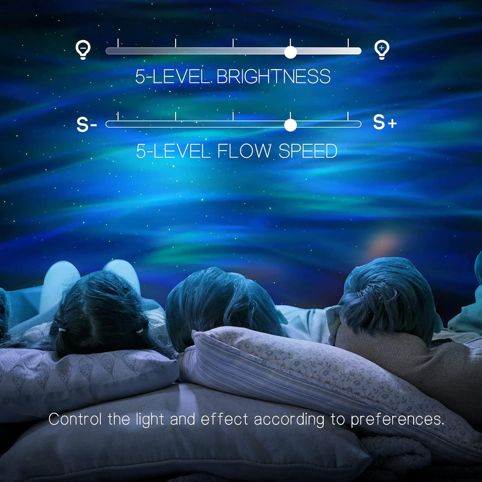 AuroraGlow Star Projector/أورورا جلو ستار بروجيكتور